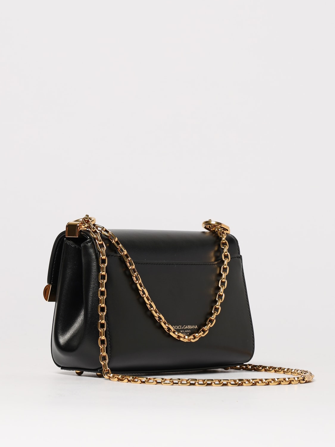 DOLCE & GABBANA: Crossbody bags woman - Black | Dolce