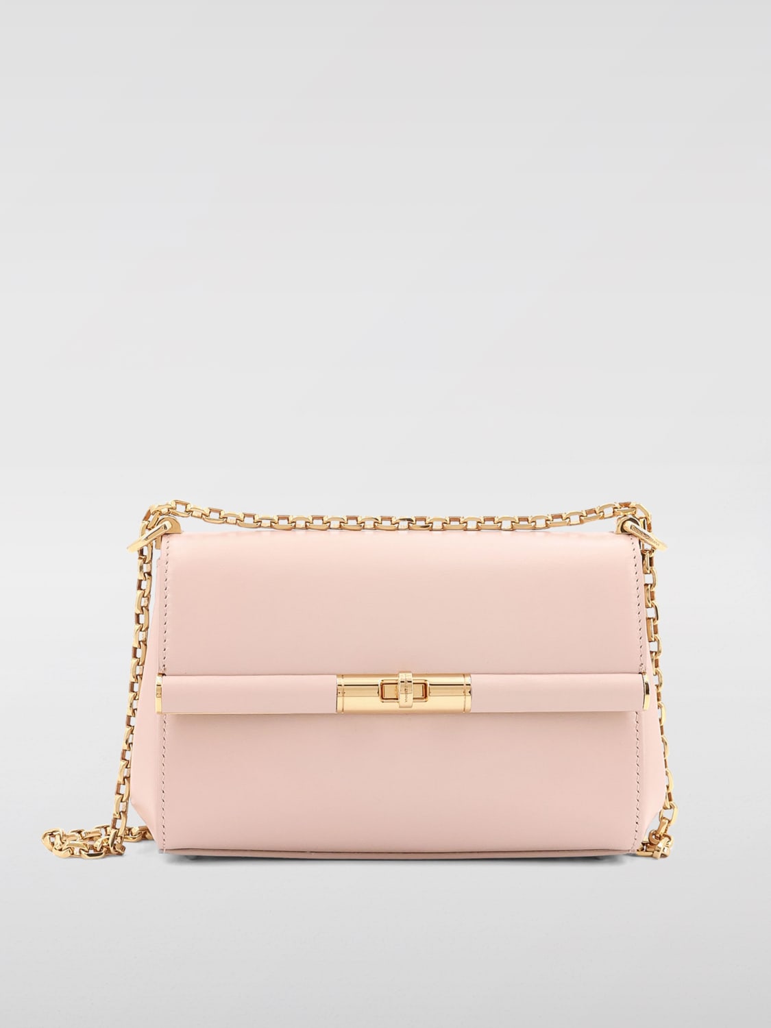 DOLCE & GABBANA BORSA MINI: Borsa City Mini Marlene Dolce & Gabbana in pelle palmellata , Rosa - Img 1