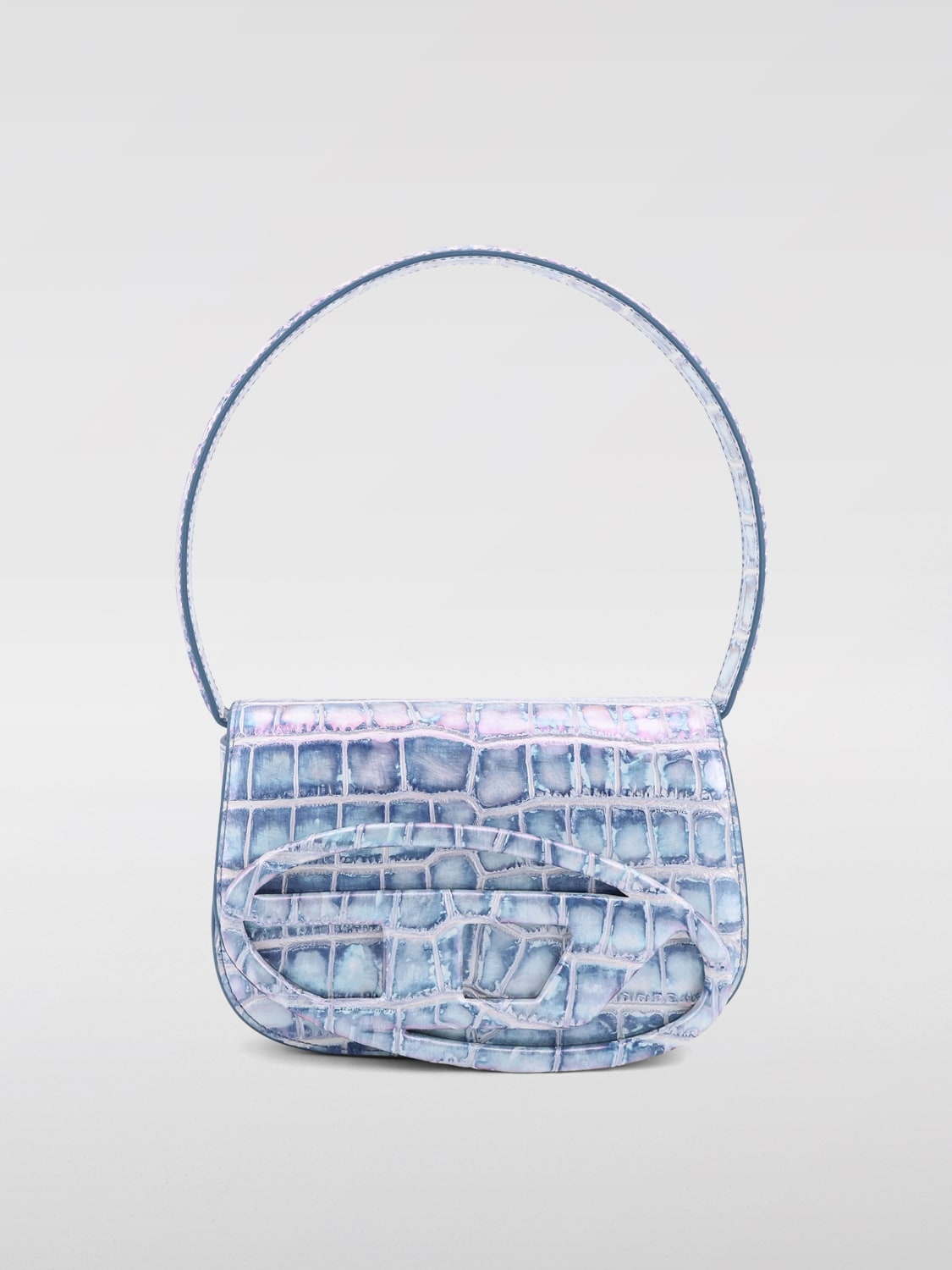 DIESEL MINI BAG: Crossbody bags woman Diesel, Blue - Img 1