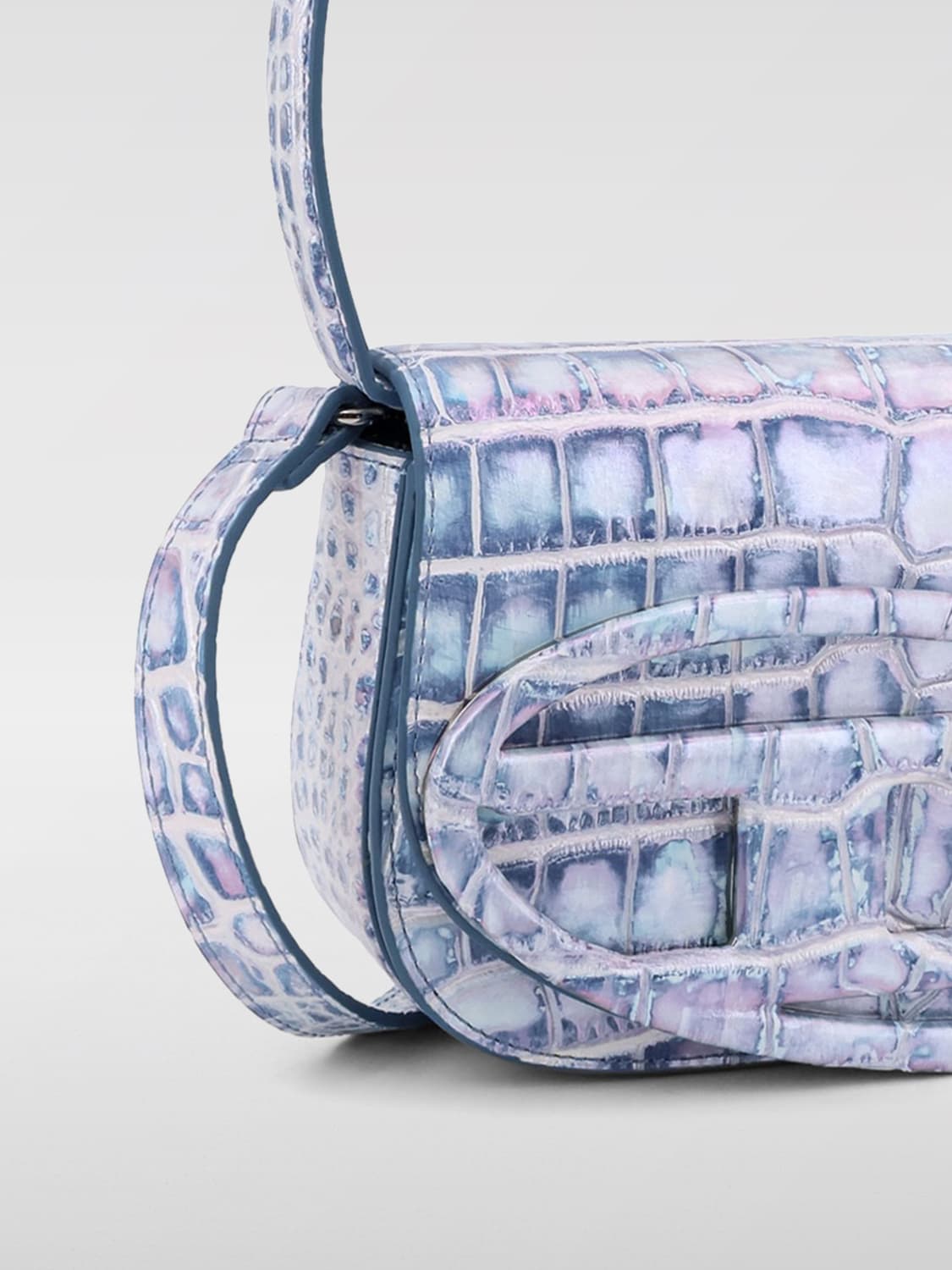 DIESEL MINI BAG: Crossbody bags woman Diesel, Blue - Img 3