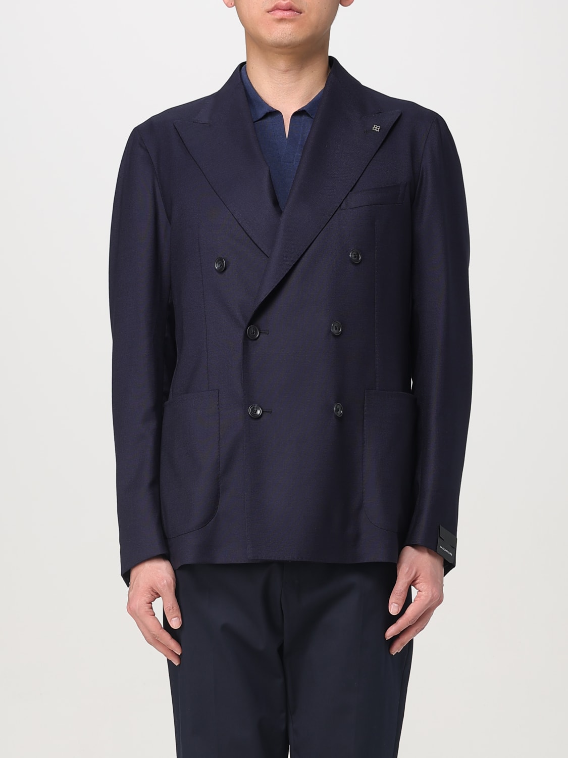 TAGLIATORE JACKET: Tagliatore men's blazer, Blue - Img 1