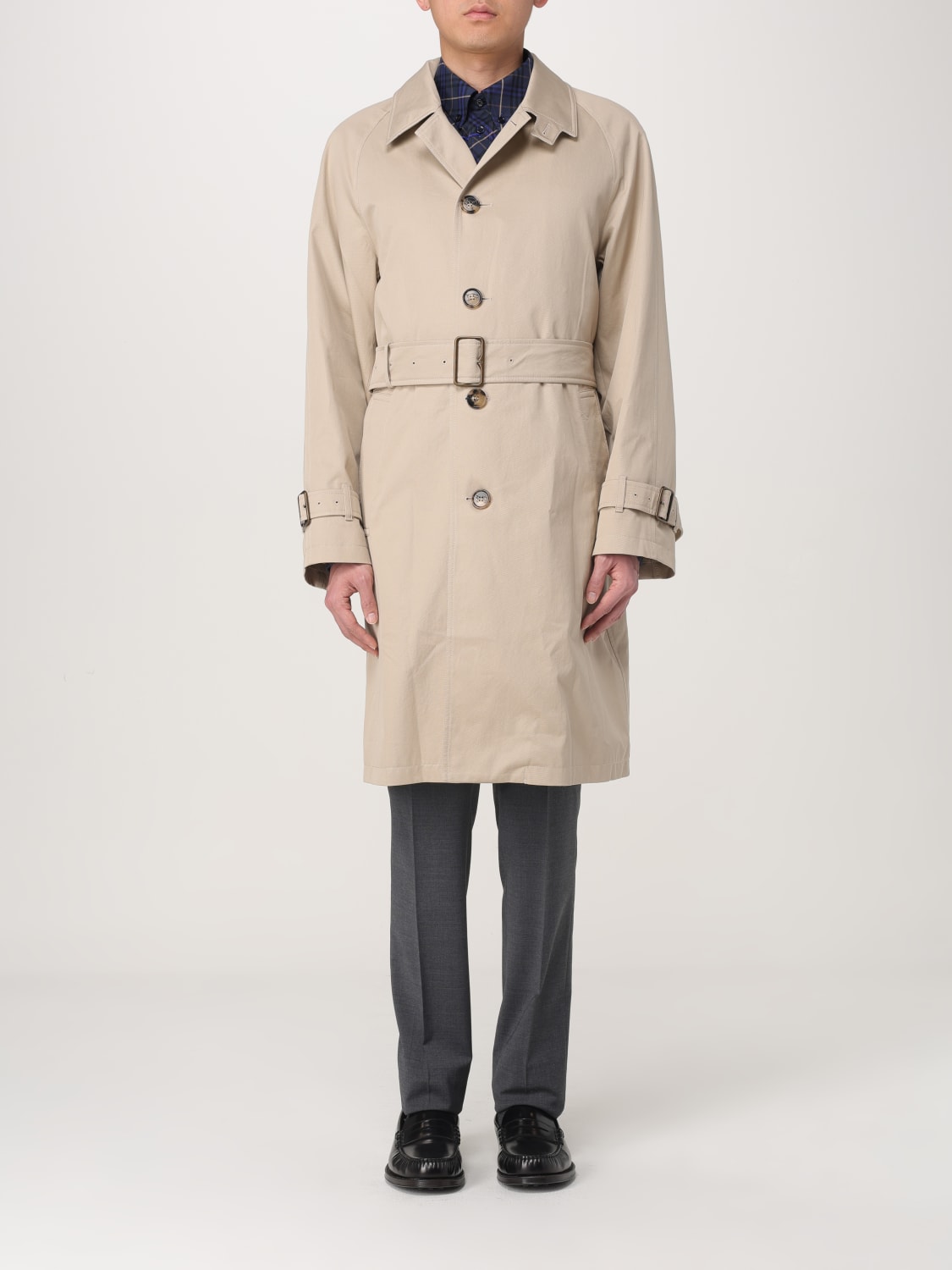 最大10%OFFクーポン BURBERRY：トレンチコート メンズ - ベージュ | GIGLIO.COM ジャケット・アウター