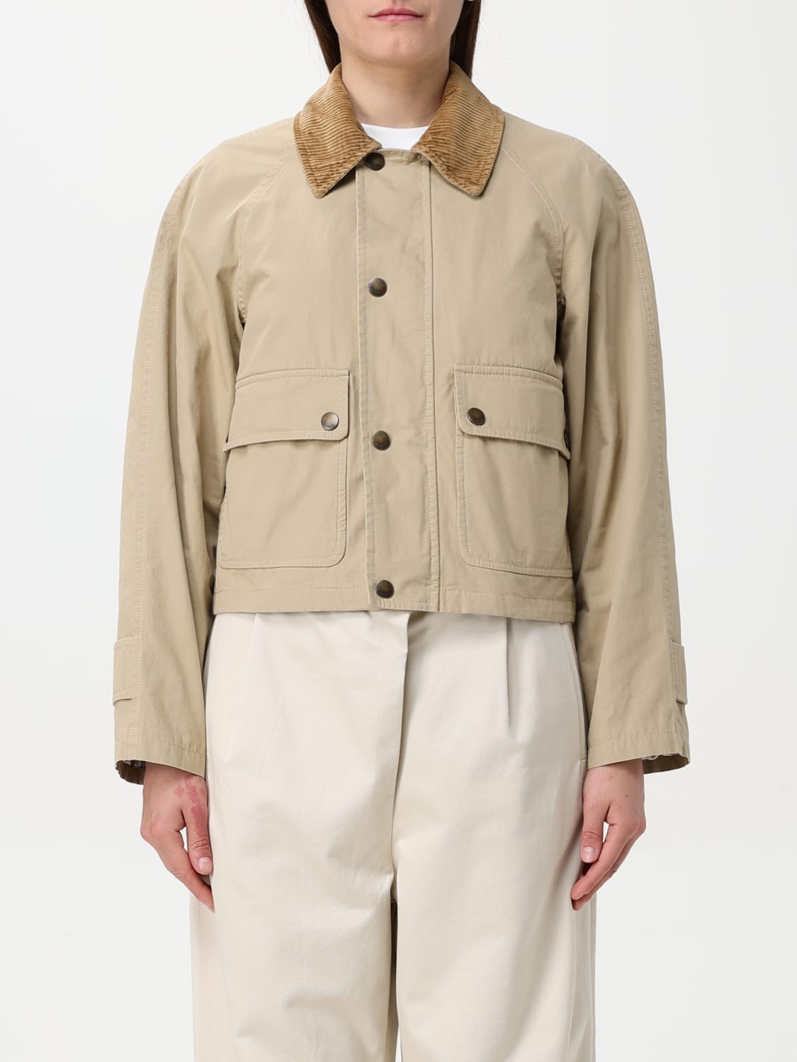 ジャケット BURBERRY Woman Jacket Beige 8105513 BURBERRY: Jacket woman - Beige | Burberry jacket 8105513