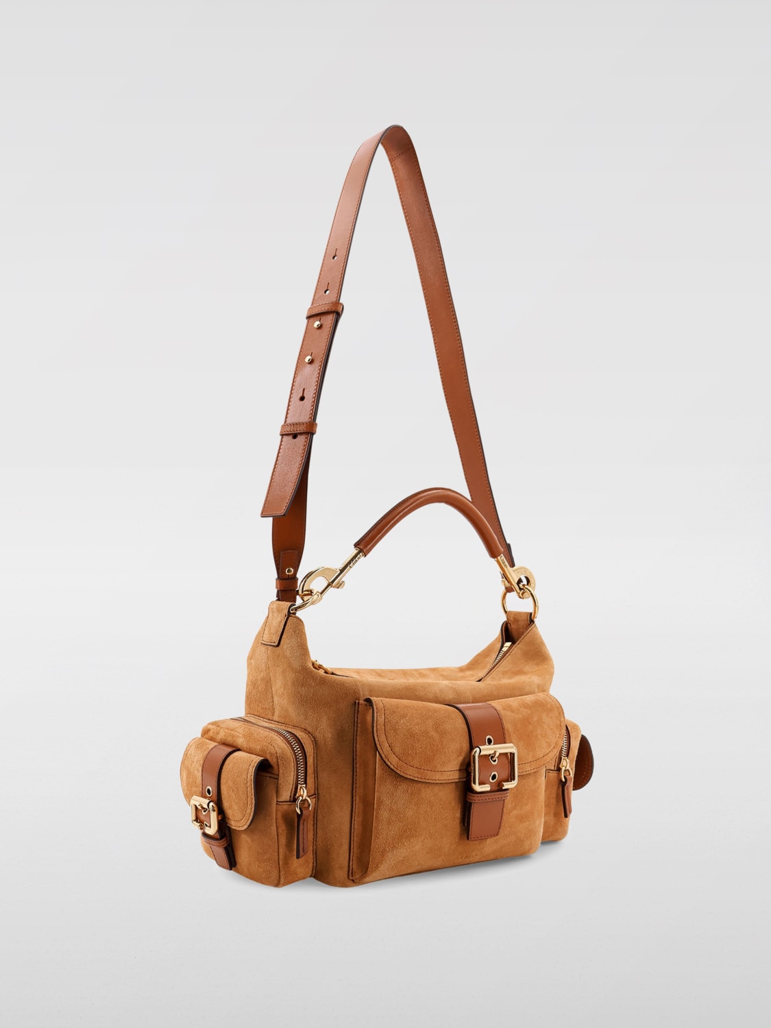 CHLOÉ SHOULDER BAG: Crossbody bags woman ChloÉ, Brown - Img 3