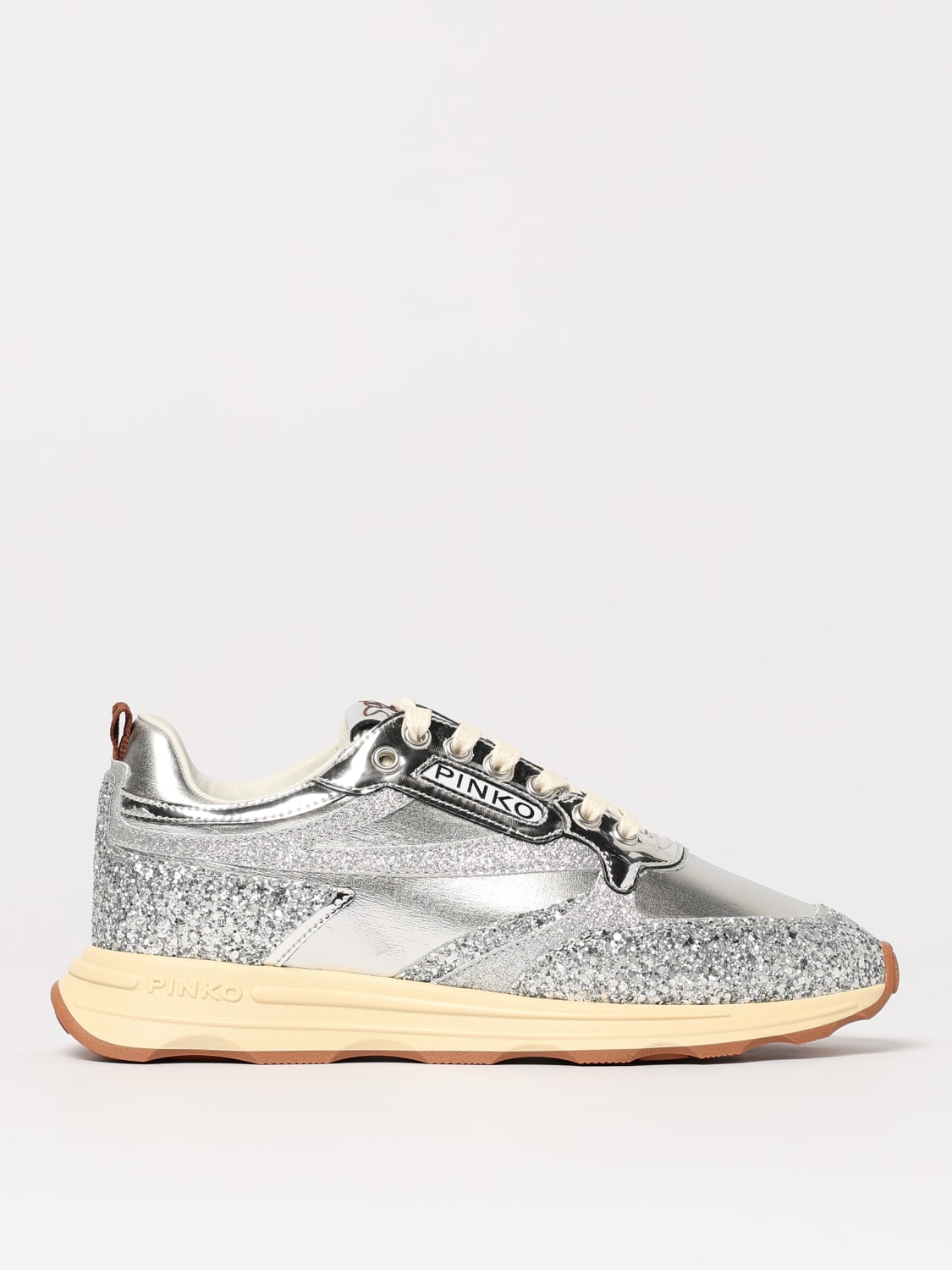 スニーカー PINKO Woman Sneakers Silver SS0091T033 ZZF PINKO: Sneakers woman - Silver | Pinko sneakers SS0091T033