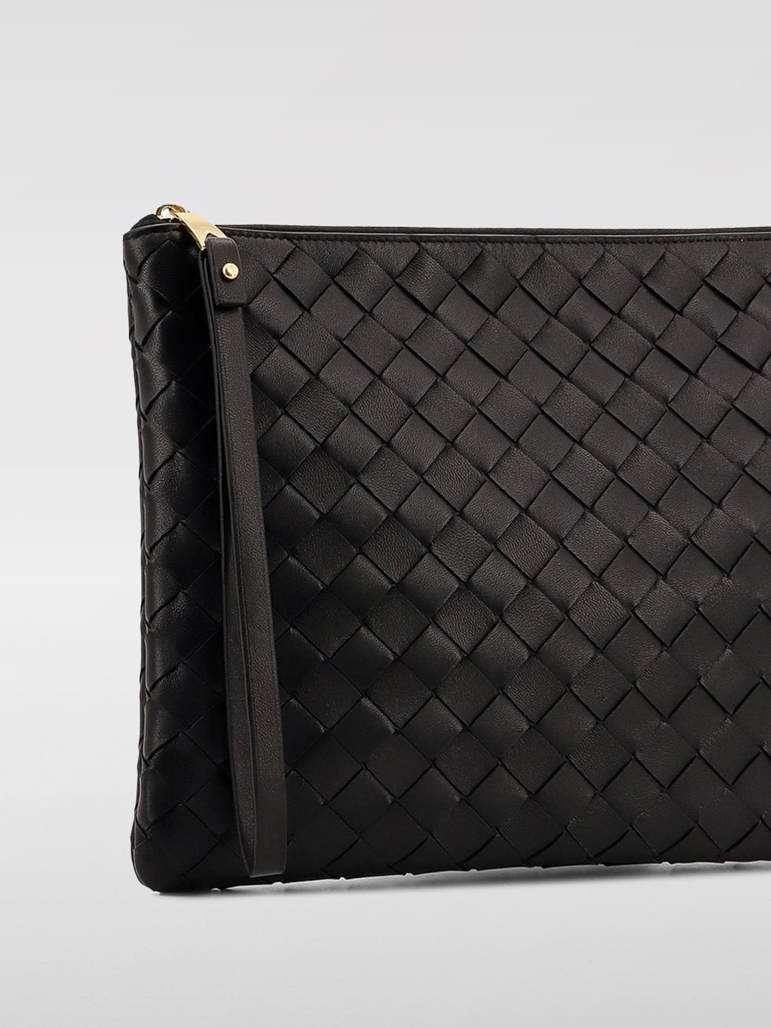 BOTTEGA VENETA: Clutch woman - Black | Bottega Veneta clutch