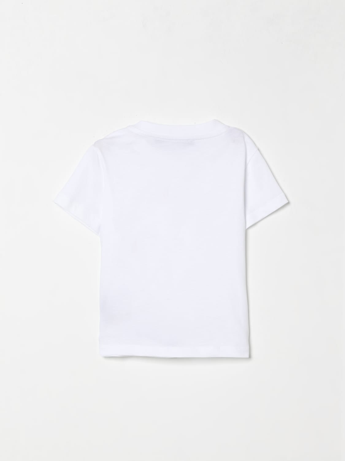 BALMAIN T-SHIRT: Balmain cotton t-shirt with labyrinth, White - Img 2