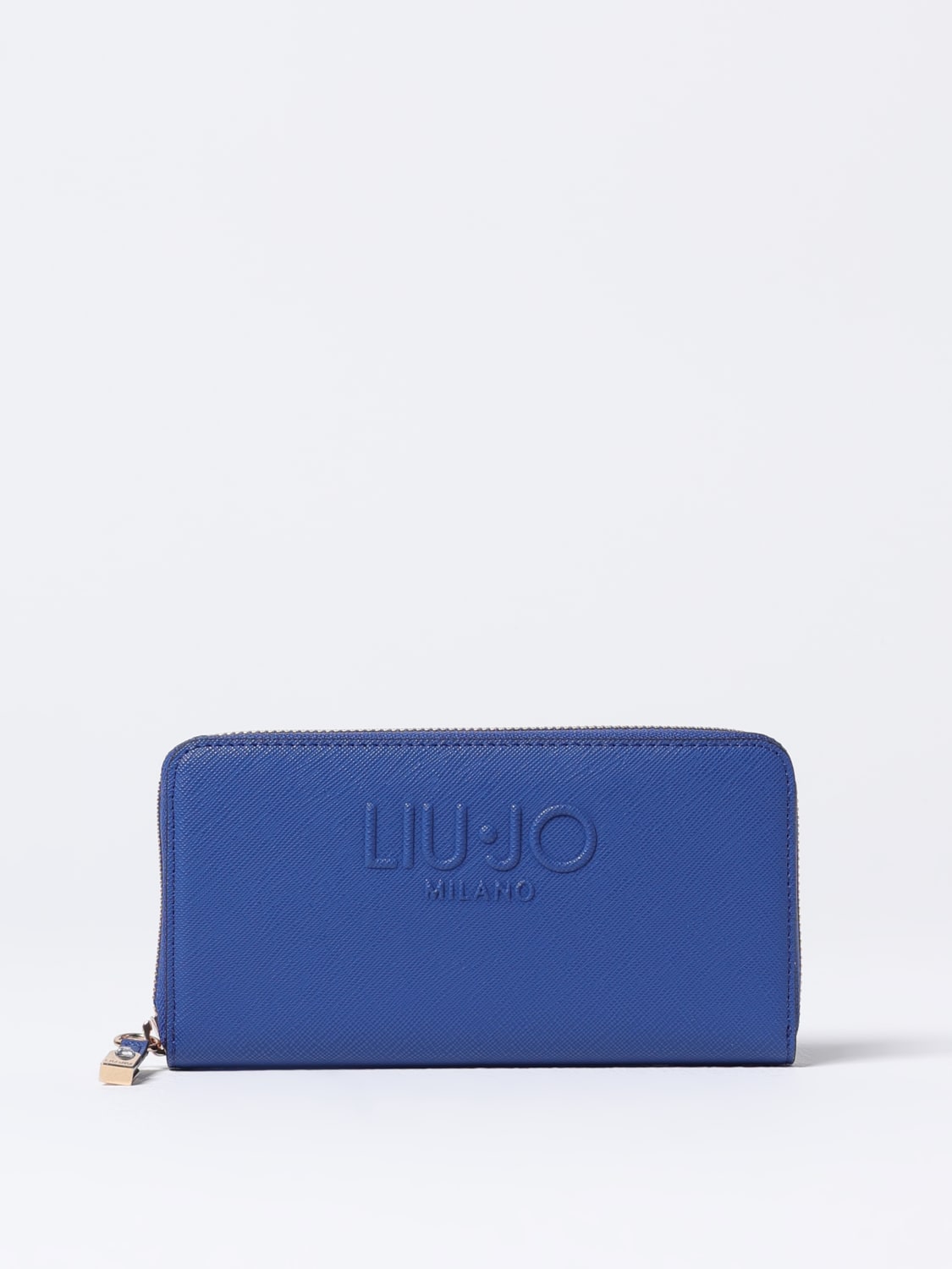 財布・小物その他 LIU JO Woman Wallet Gnawed Blue AA5155E0087 00120 LIU JO: Wallet woman - Blue | Liu Jo wallet AA5155E0087