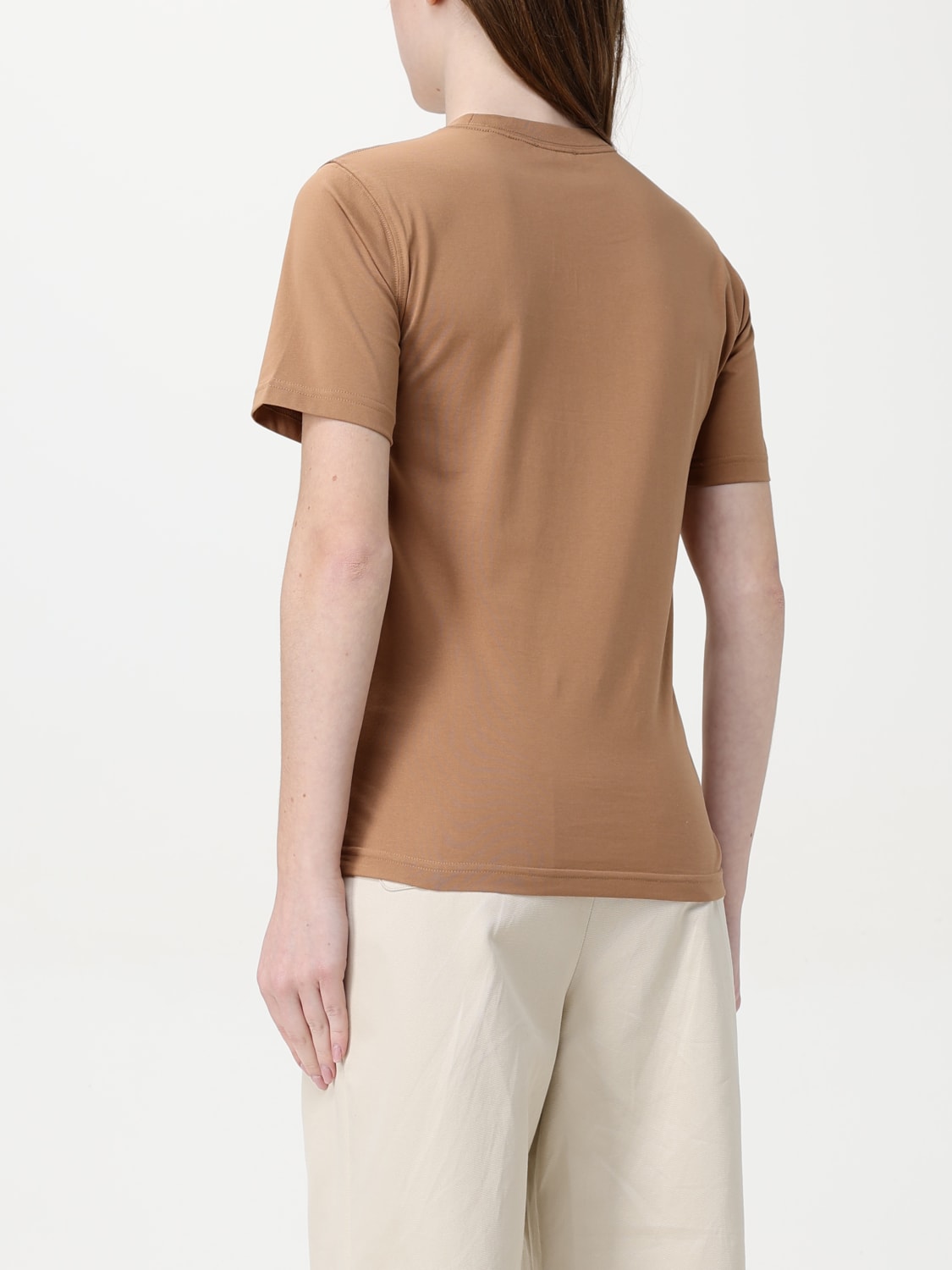 Tシャツ・カットソー BURBERRY Woman T-Shirt Beige 8080427 BURBERRY: T-shirt woman - Beige | Burberry t-shirt 8080427