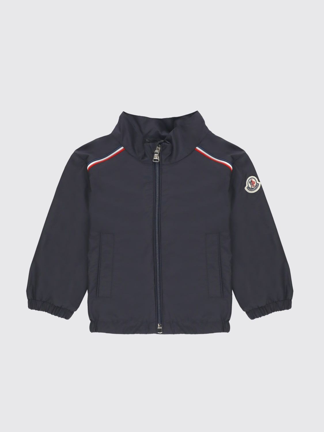 MONCLER JACKET: Jacket kids Moncler, Blue - Img 1