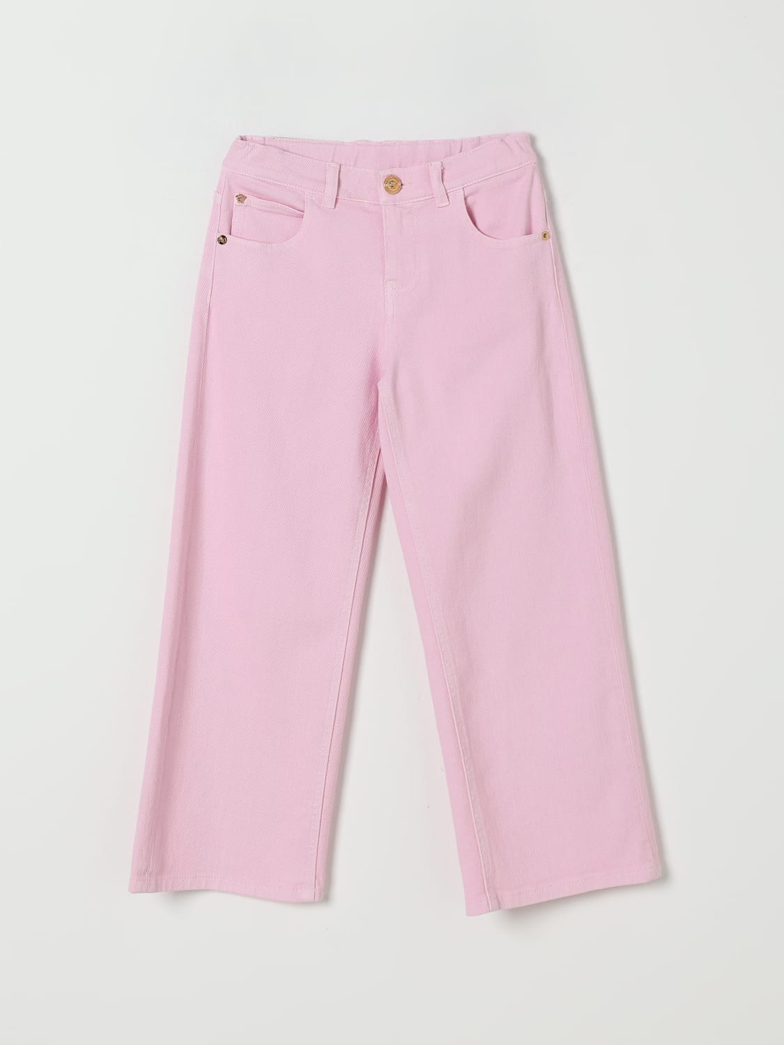 VERSACE PANTS: Pants kids Versace, Pink - Img 1