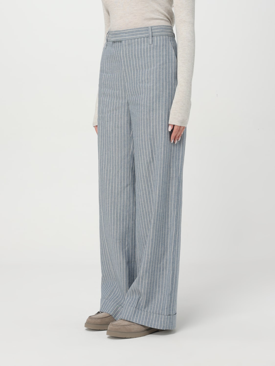 パンツ BRUNELLO CUCINELLI Woman Pants Multicolor ML144P8492 C001 BRUNELLO CUCINELLI: Pants woman - Multicolor | Brunello