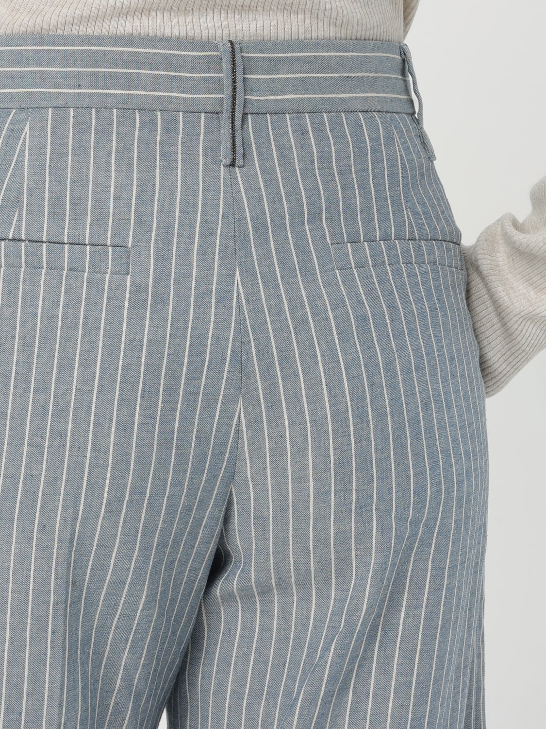 パンツ BRUNELLO CUCINELLI Woman Pants Multicolor ML144P8492 C001 BRUNELLO CUCINELLI: Pants woman - Multicolor | Brunello