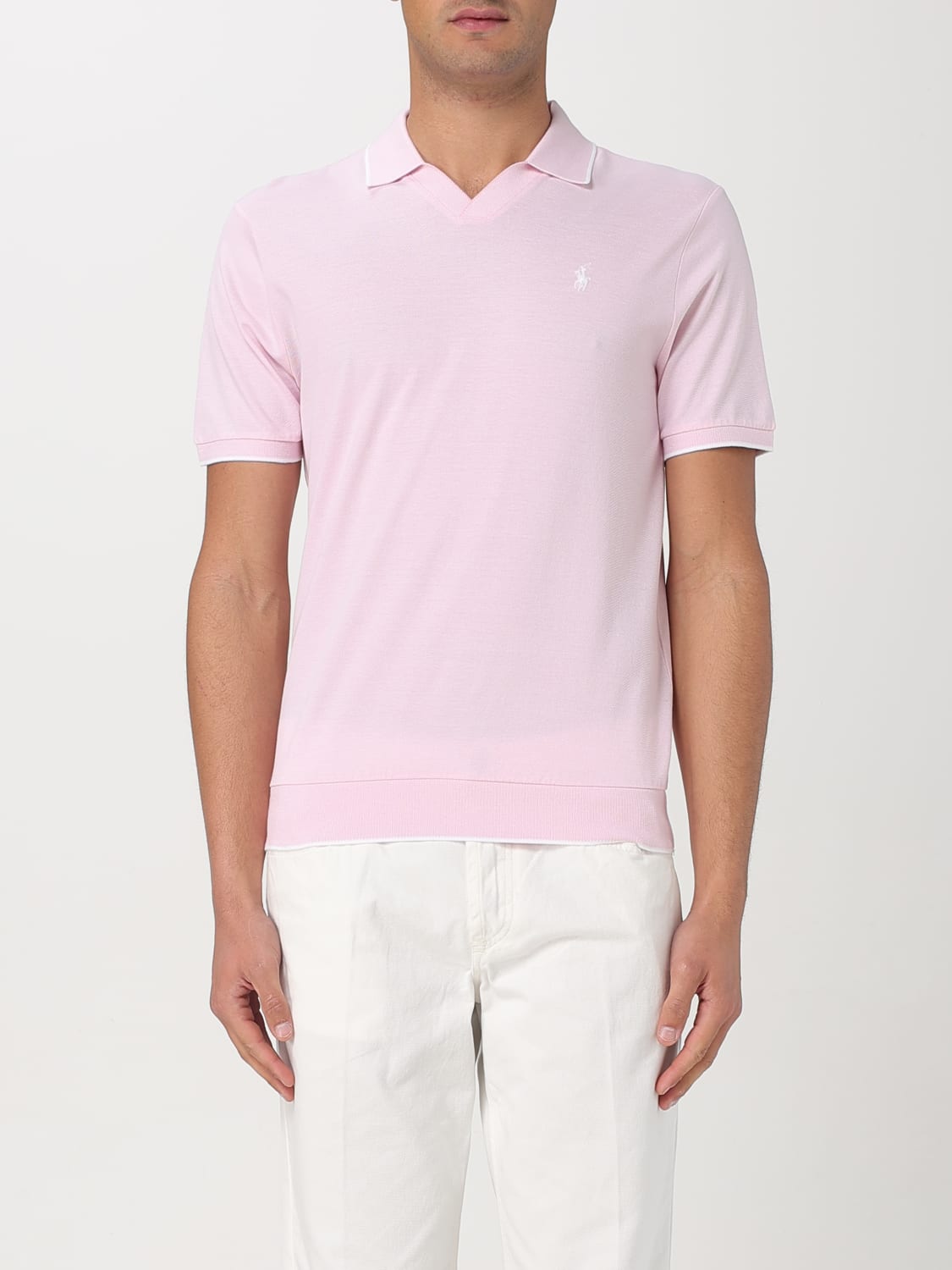 【限定セール！】 RALPH POLO LAUREN：ポロシャツ GIGLIO.COM | ピンク - メンズ トップス
