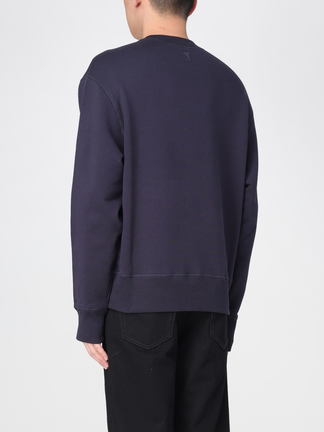 AMI PARIS SWEATSHIRT: Sweatshirt men Ami Paris, Blue - Img 2