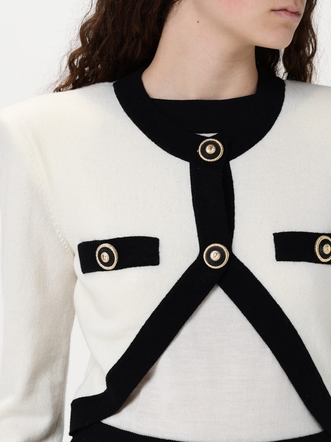 BALMAIN DRESS: Dress woman Balmain, White - Img 4