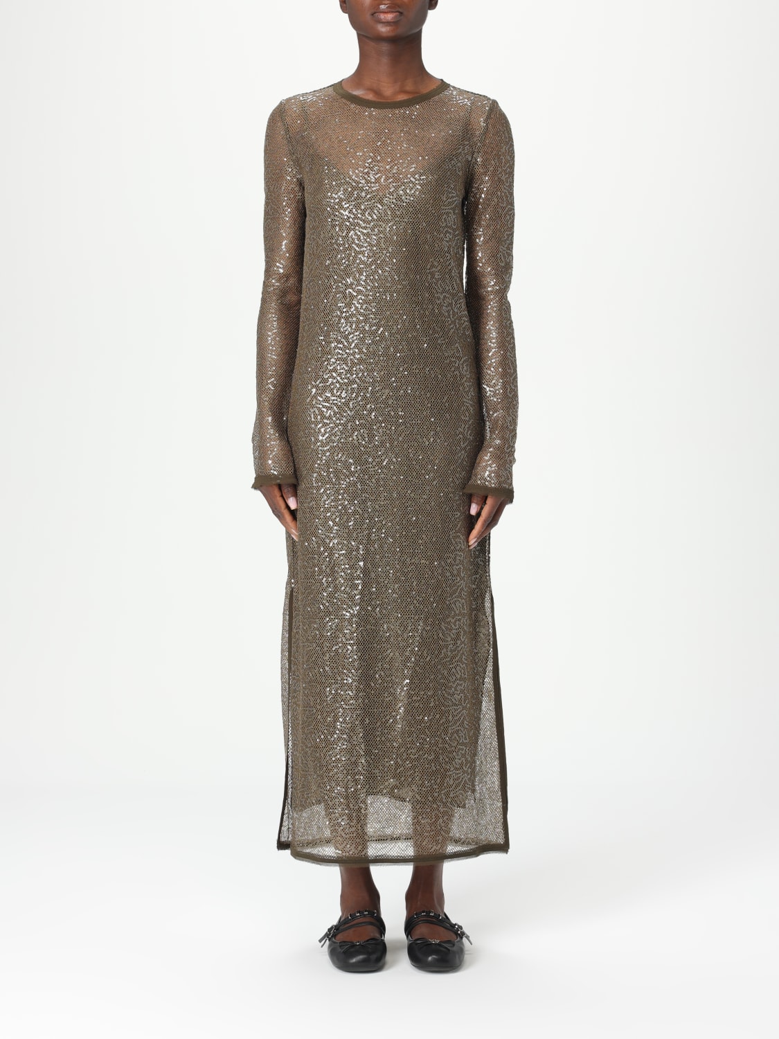 ワンピース PINKO Woman Dress Green 104709A2EX X26 PINKO: Dress woman - Green | Pinko dress 104709A2EX online