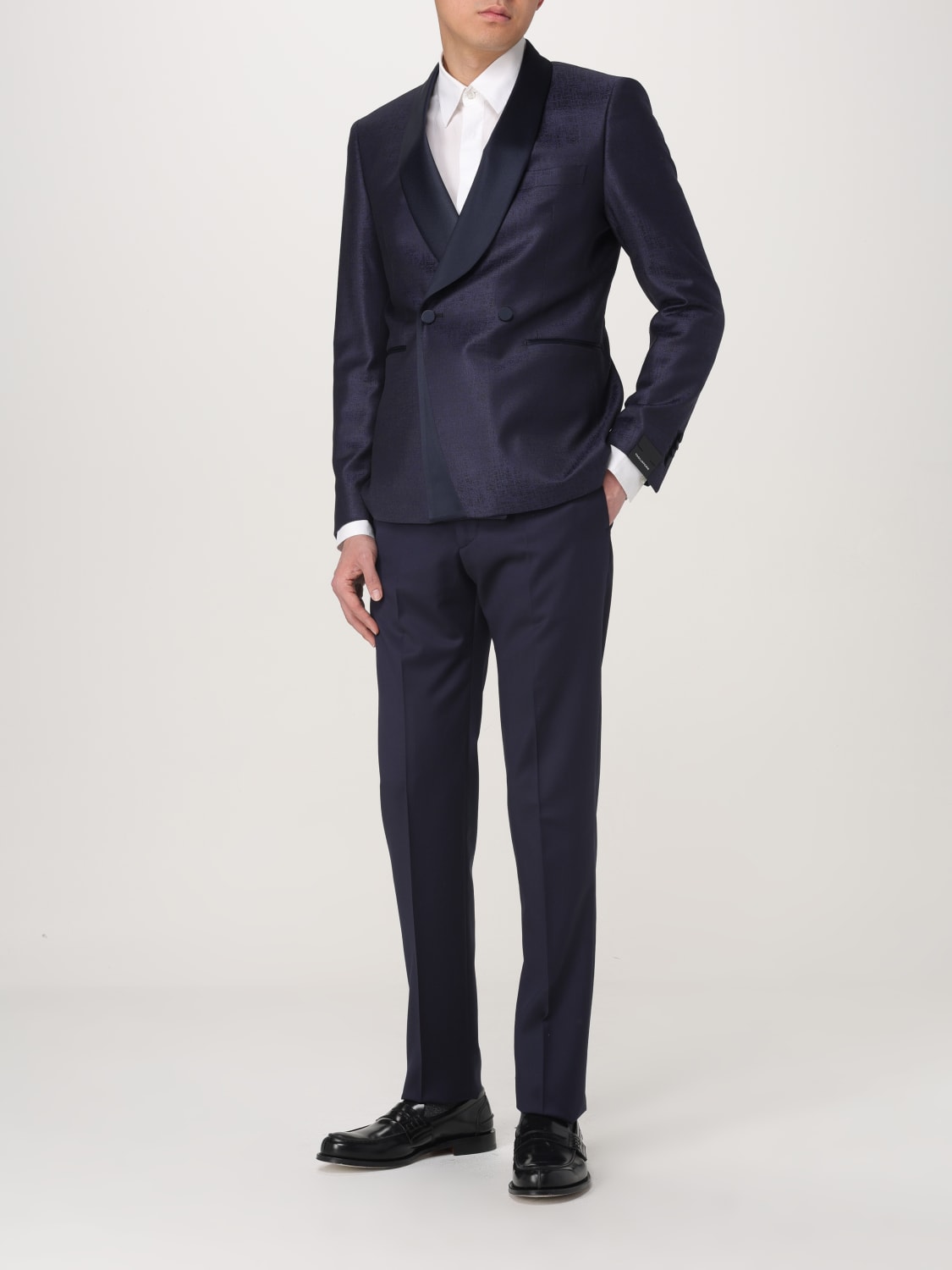 TAGLIATORE SUIT: Suit men Tagliatore, Blue - Img 2