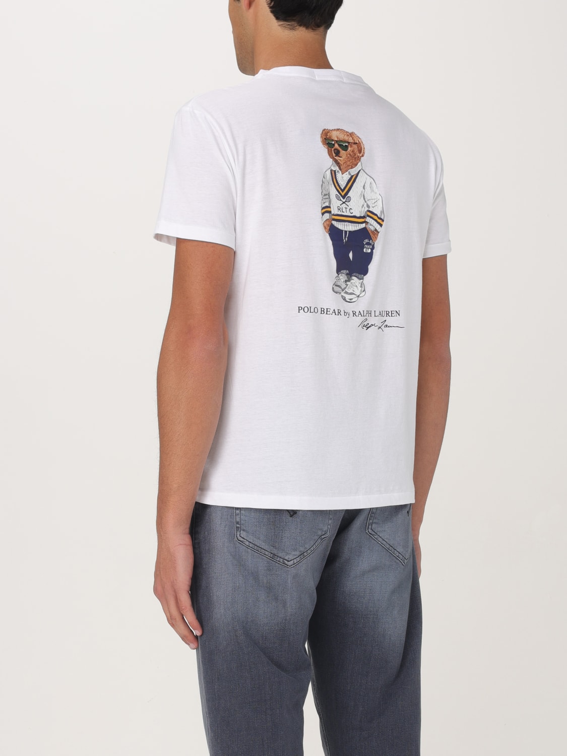 Tシャツ・カットソー POLO RALPH LAUREN Men T-shirt White 710969631 001 POLO RALPH LAUREN: T-shirt men - White | Polo Ralph Lauren t