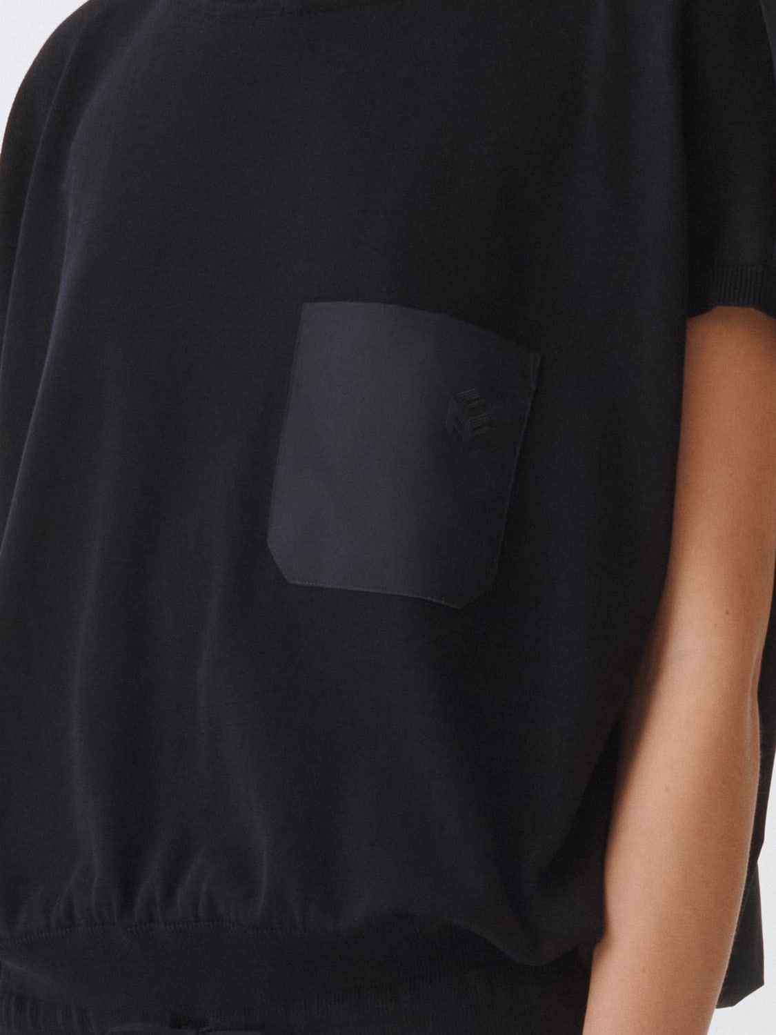 Tシャツ・カットソー FABIANA FILIPPI Woman T-Shirt Blue MAD275F549L399 5146 FABIANA FILIPPI: cotton t-shirt - Blue | Fabiana Filippi t