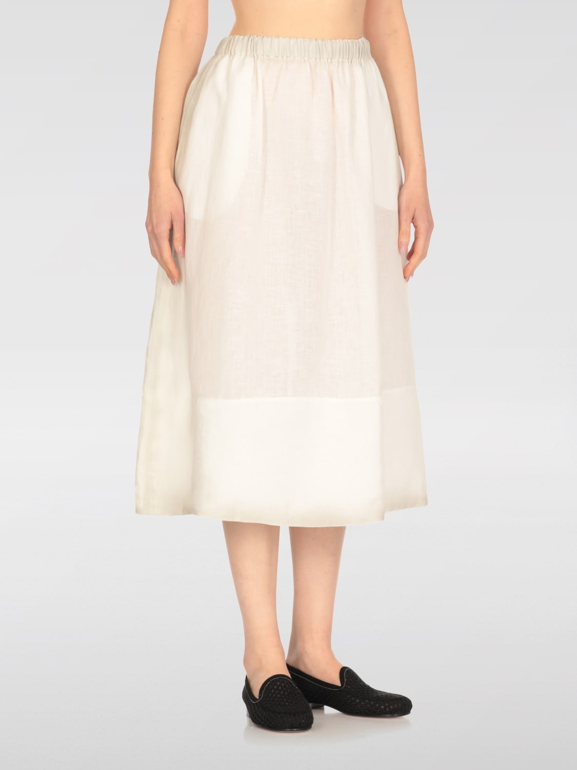 FABIANA FILIPPI: Skirt woman - White | Fabiana Filippi skirt