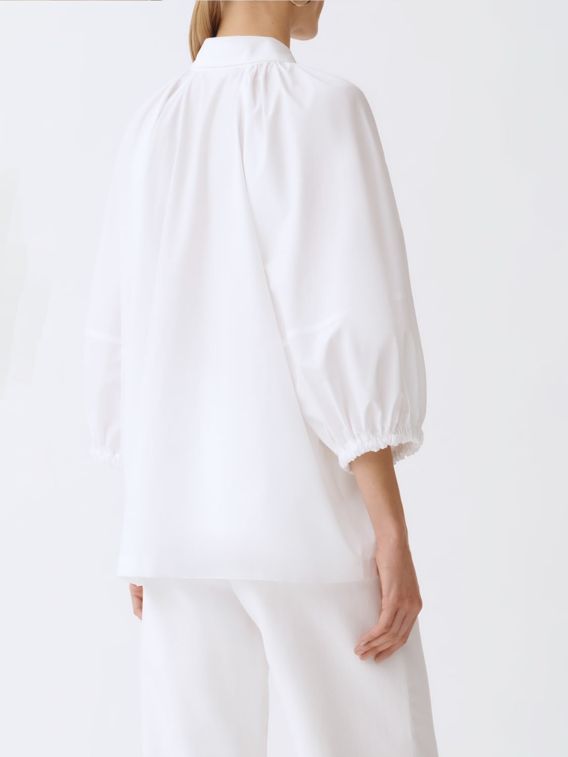 FABIANA FILIPPI HEMDBLUSE: Hemdbluse damen Fabiana Filippi, Weiß - Img 3