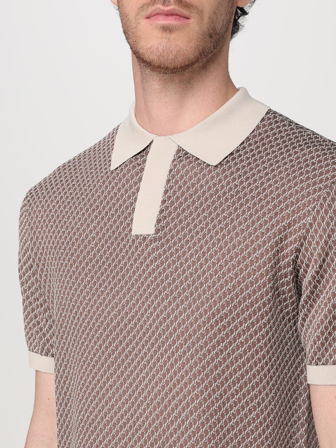 EMPORIO ARMANI: Polo shirt men - Multicolor | Emporio Armani