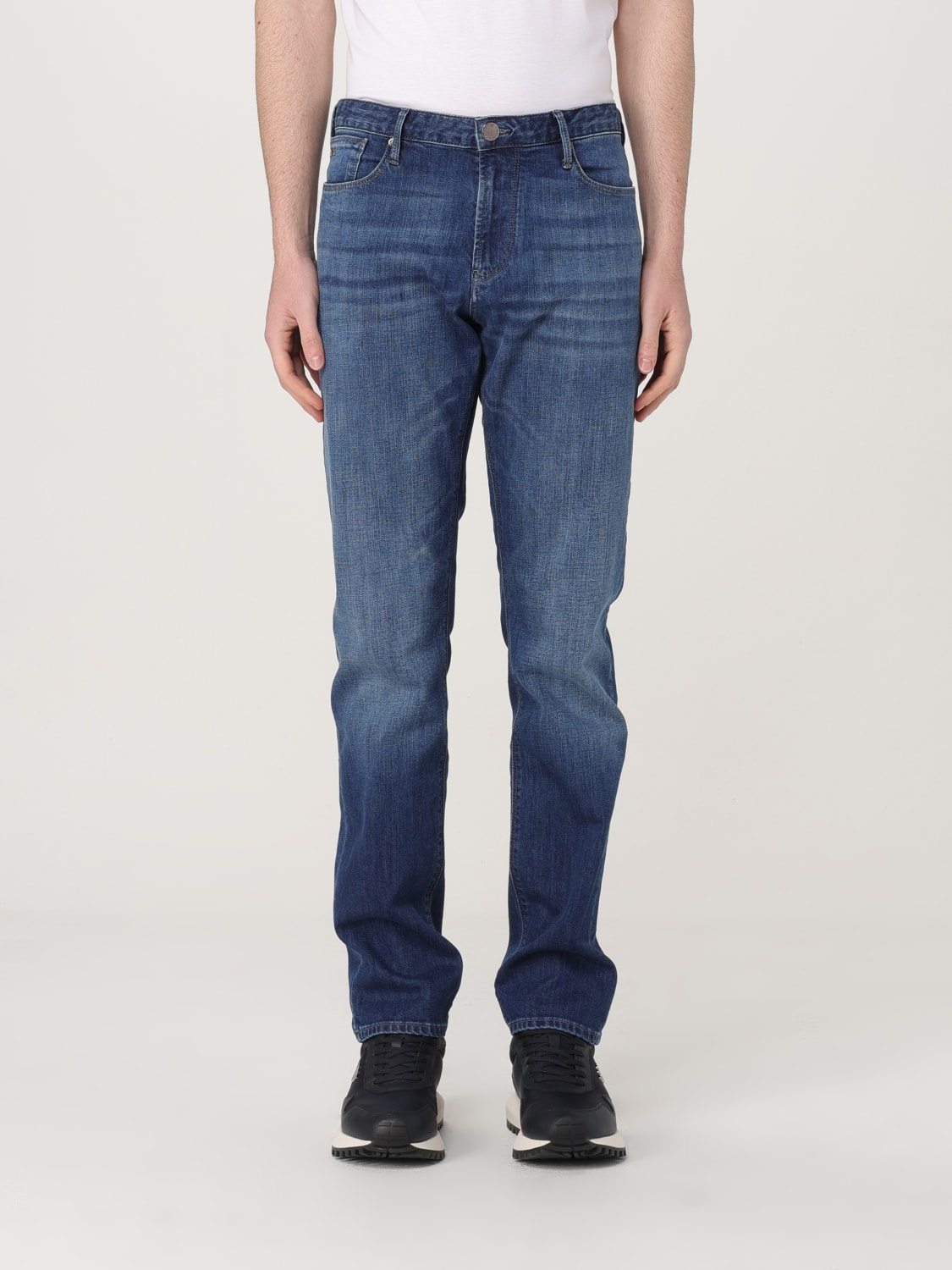 EMPORIO ARMANI JEANS: Jeans men Emporio Armani, Blue - Img 1