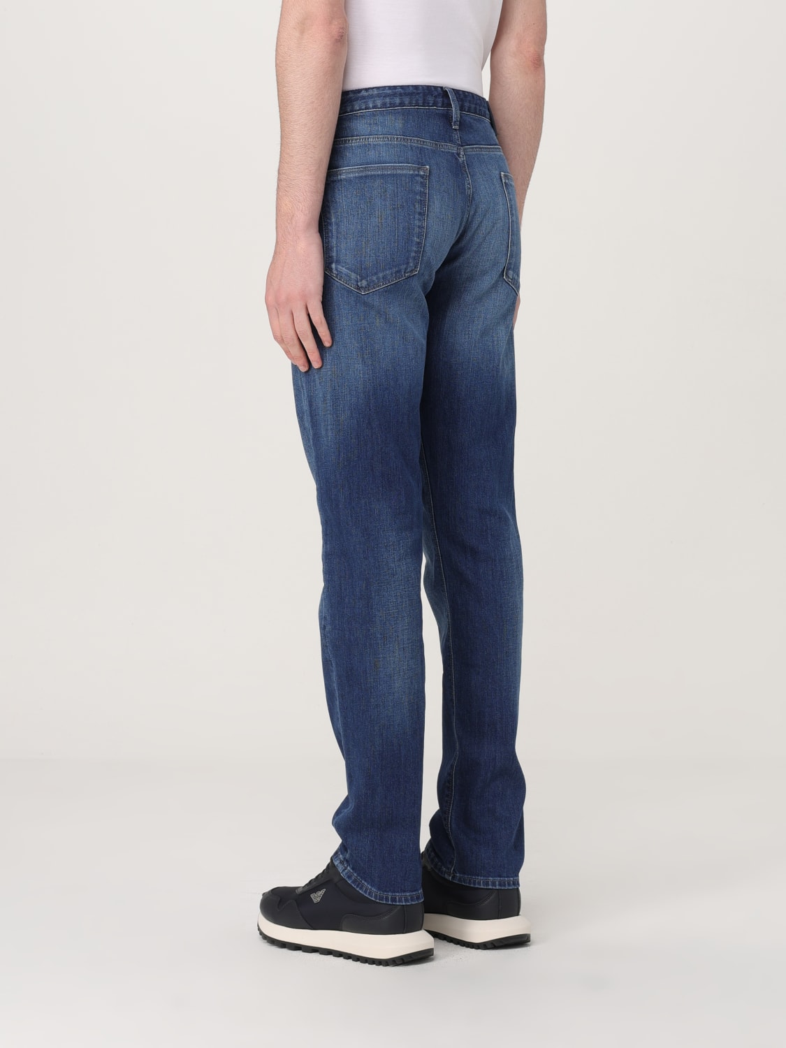 EMPORIO ARMANI JEANS: Jeans men Emporio Armani, Blue - Img 2