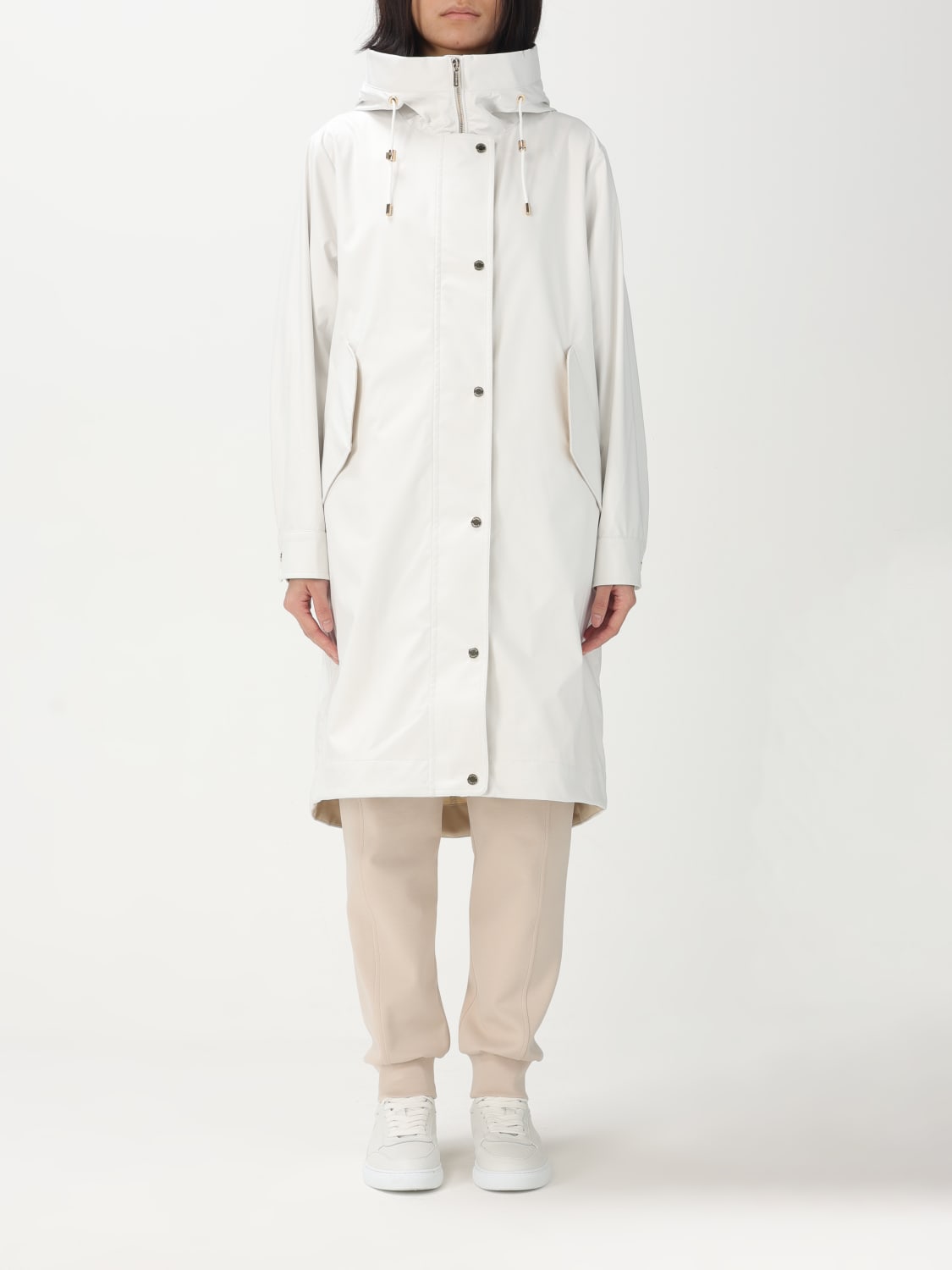 ジャケット MOORER Woman Jacket White MODPA100741 V2057 MOORER: Jacket woman - White | Moorer jacket MODPA100741