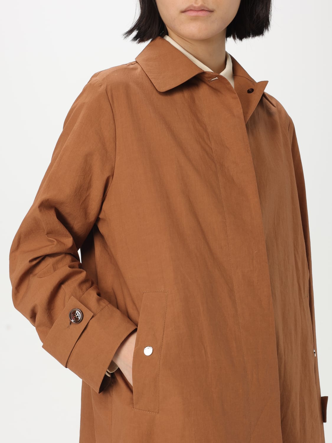 ジャケット MOORER Woman Jacket Tobacco MODSP100128U0197 O0197 MOORER: Jacket woman - Tobacco | Moorer jacket