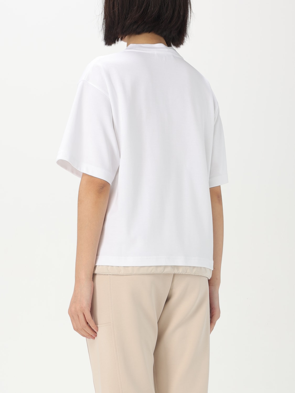 Tシャツ・カットソー MOORER Woman T-Shirt White MODTS100012 U0100 MOORER: T-shirt woman - White | Moorer t-shirt MODTS100012