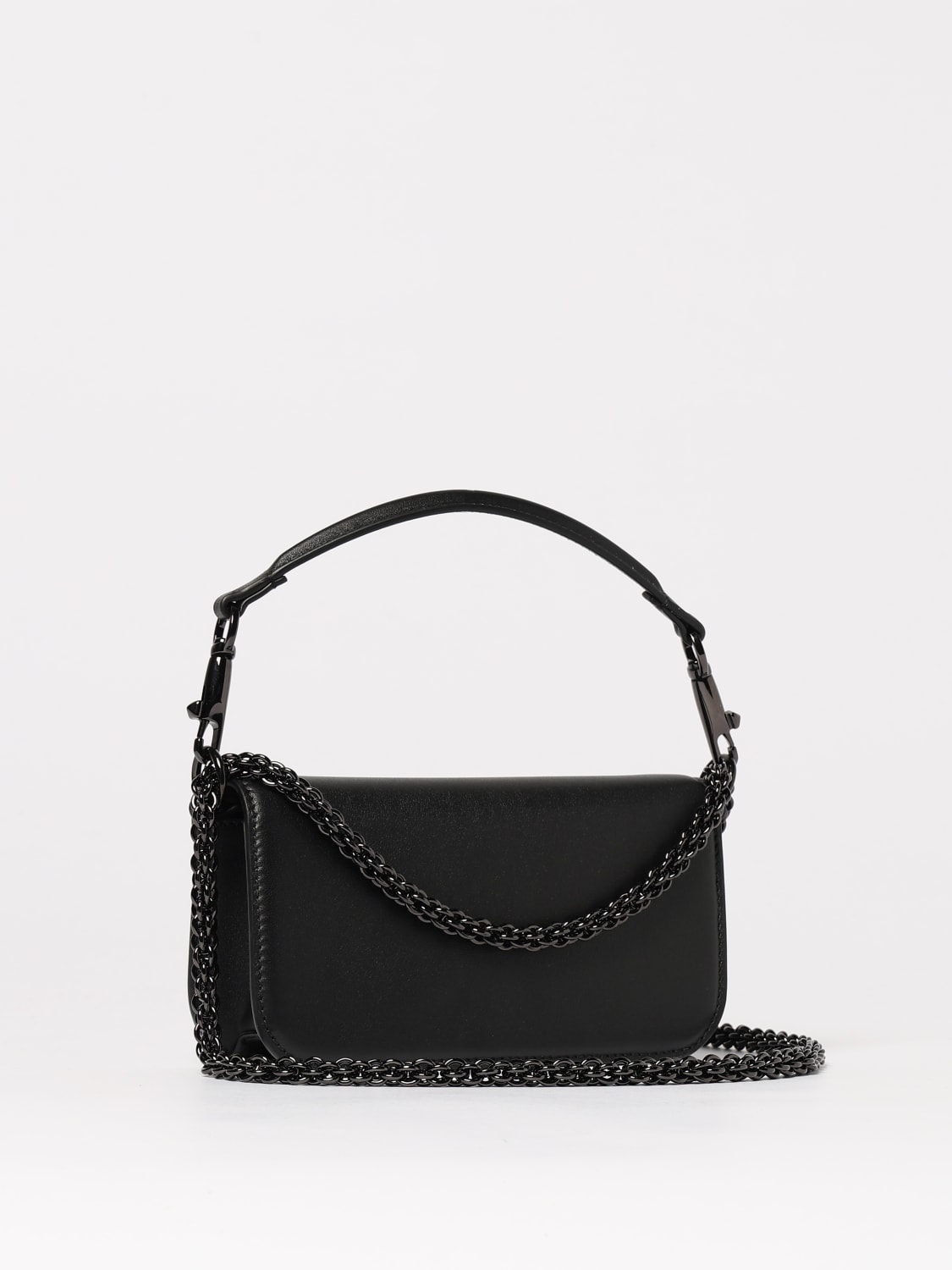 VALENTINO GARAVANI: Shoulder bag woman - Black | Valentino