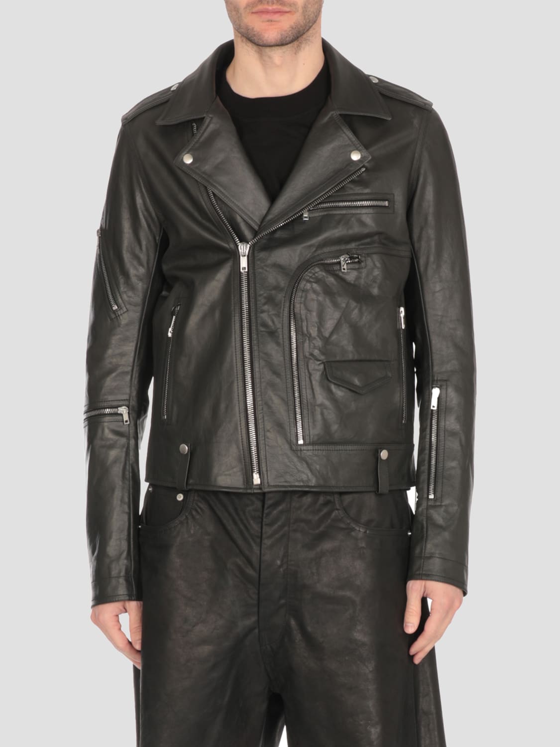 RICK OWENS JACKET: Jacket men Rick Owens, Black - Img 1