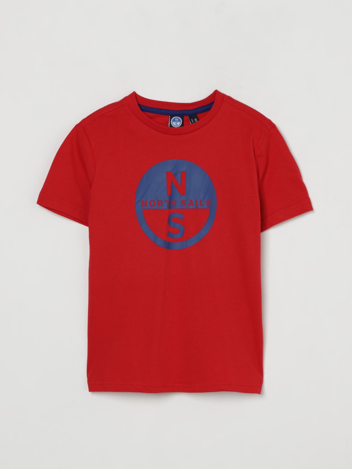NORTH SAILS T-SHIRT: T-shirt kids North Sails, Red - Img 1