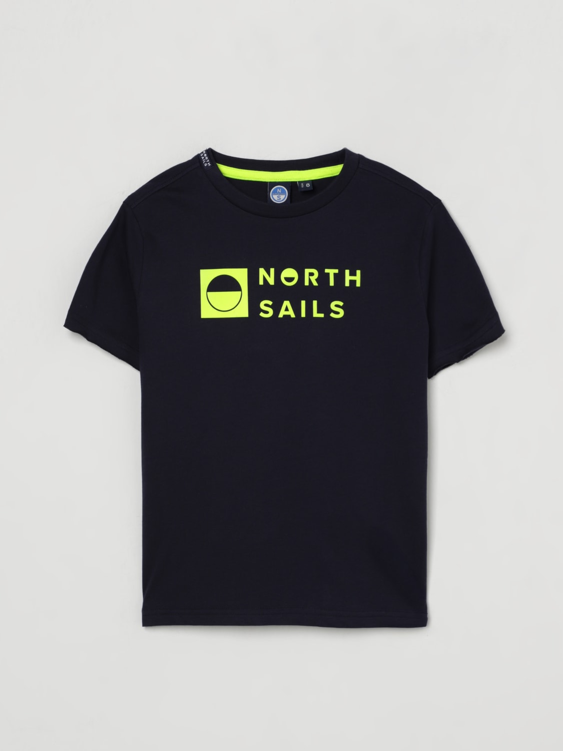 NORTH SAILS T-SHIRT: T-shirt in cotone con logo North Sails, Blue - Img 1