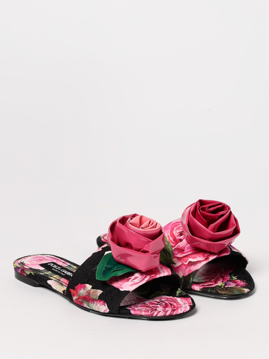 シューズ・サンダルその他 DOLCE & GABBANA Woman Flat sandals Pink CR1595A1471 80405 DOLCE & GABBANA: Flat sandals woman - Pink | Dolce & Gabbana