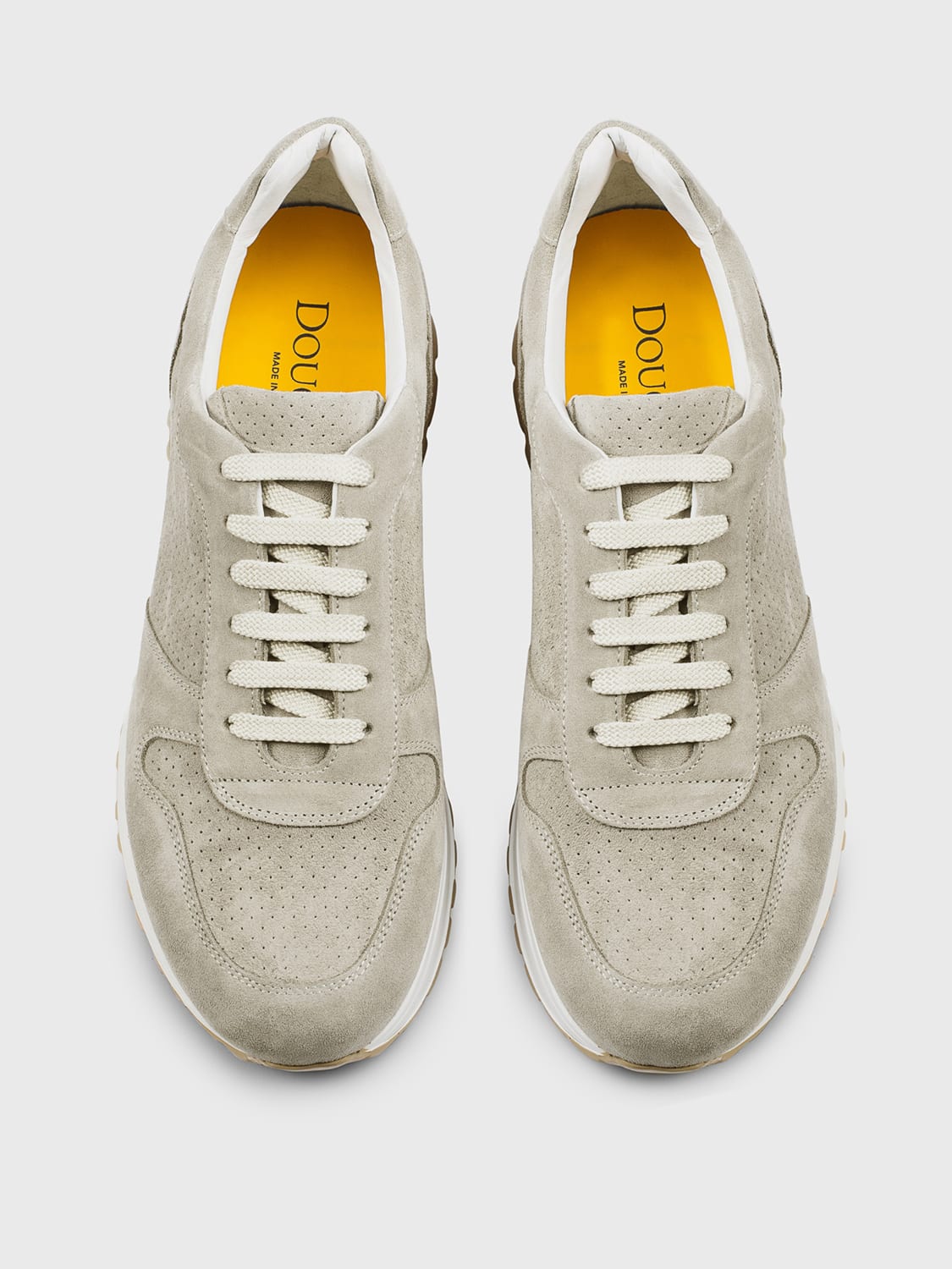 スニーカー DOUCAL'S Men Sneakers Pearl DU3406SYDNUF009 DW15 DOUCAL'S: Sneakers men - Pearl | Doucal's sneakers