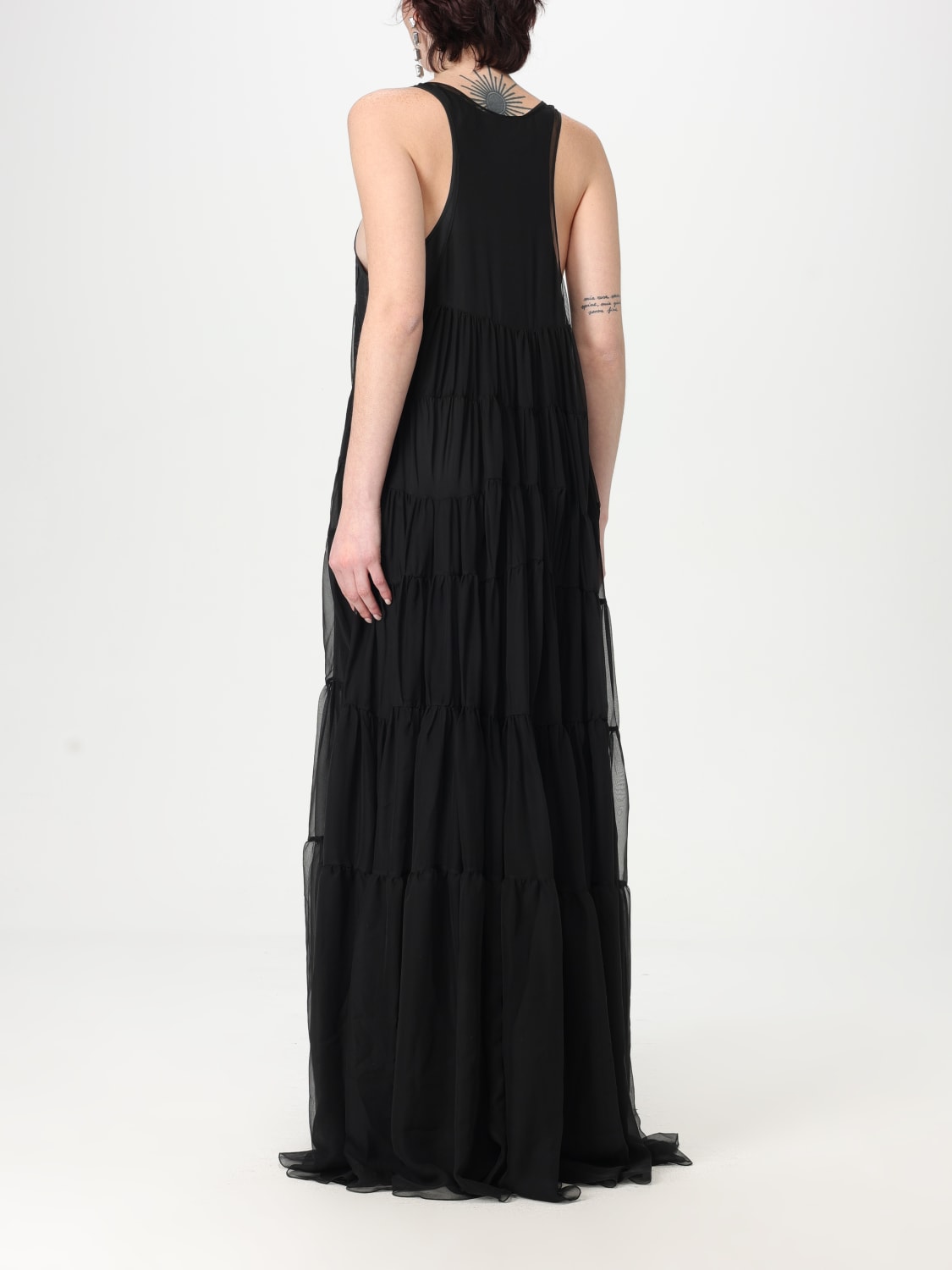 N° 21 Woman Dress Black H1115159 9000 N° 21: Dress woman - Black | N° 21 dress H1115586 online at