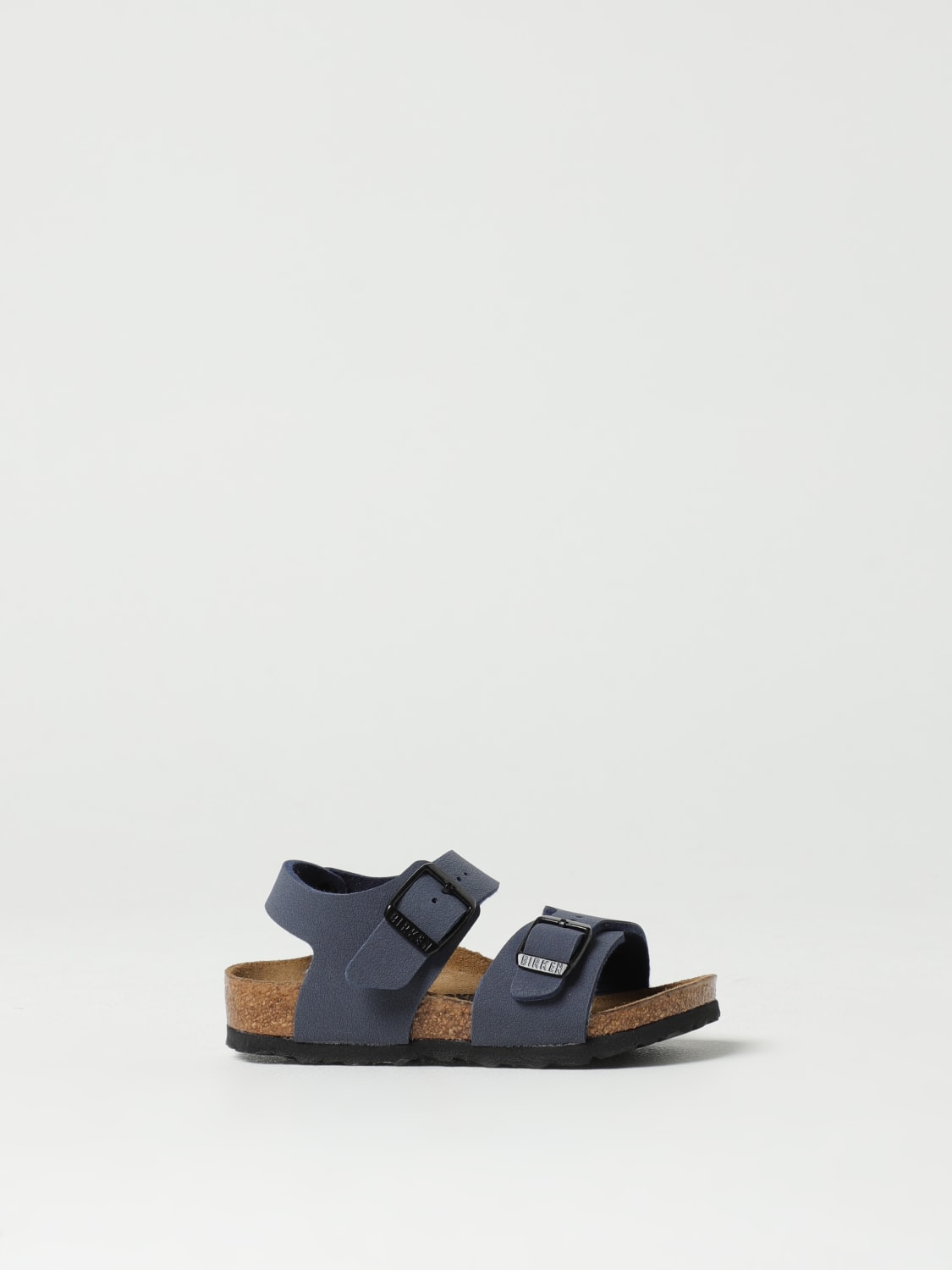 BIRKENSTOCK SCARPE: Sandalo New York Birkenstock in Birko-Flor®, Blue - Img 1