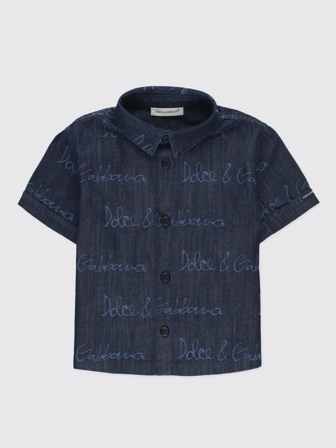DOLCE & GABBANA SHIRT: Shirt kids Dolce & Gabbana, White - Img 1