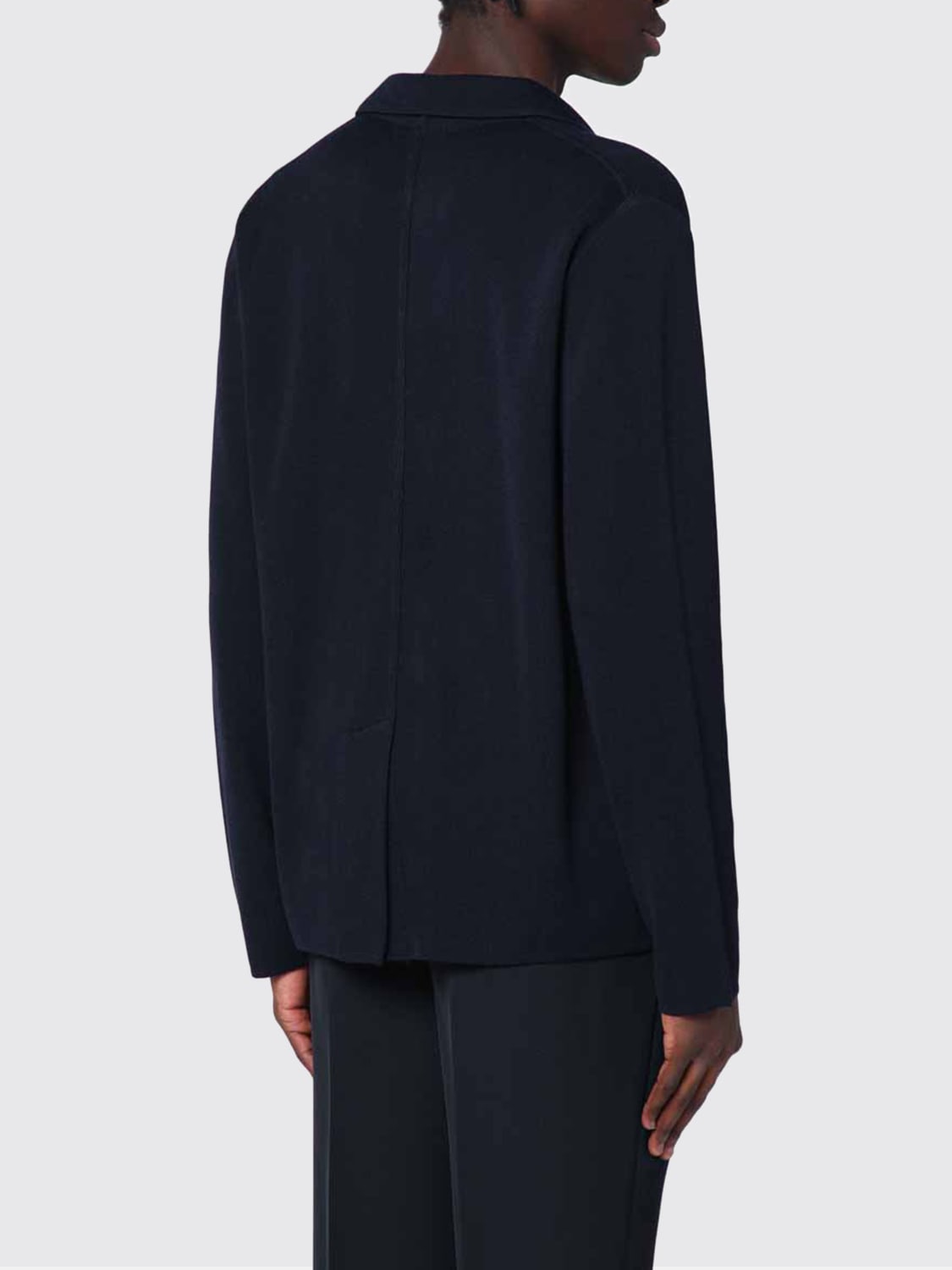 LARDINI JACKET: Blazer men Lardini, Navy - Img 3