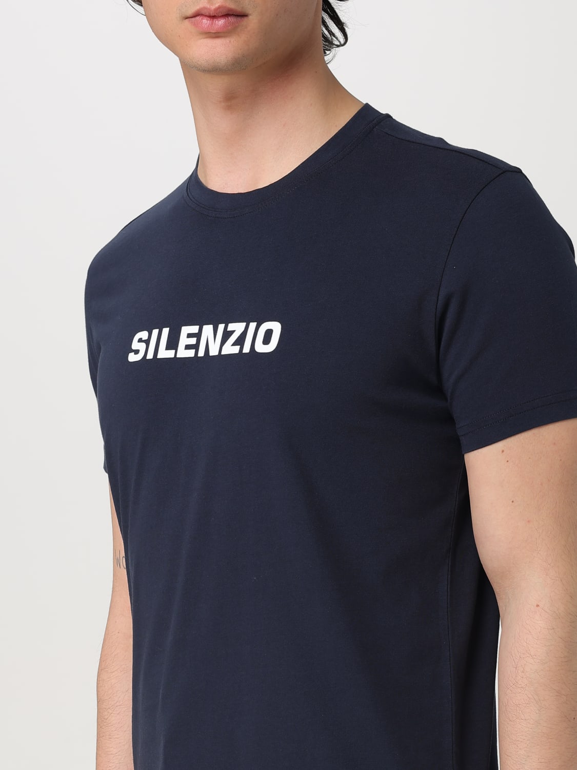 ASPESI CAMISETA: Camiseta hombre Aspesi, Azul Oscuro - Img 3