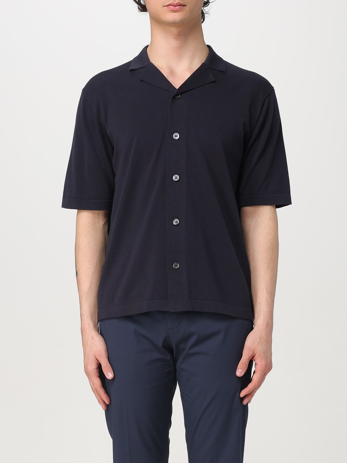 ASPESI HEMD: Hemd herren Aspesi, Blau - Img 1