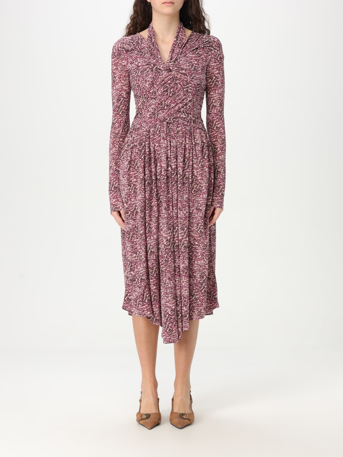 ワンピース ISABEL MARANT Woman Dress Violet RO0731FAC1K03I PUEC ISABEL MARANT: Dress woman - Violet | Isabel Marant dress