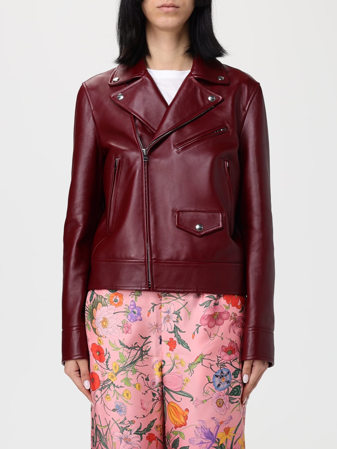 GUCCI JACKET: Jacket woman Gucci, Red - Img 1