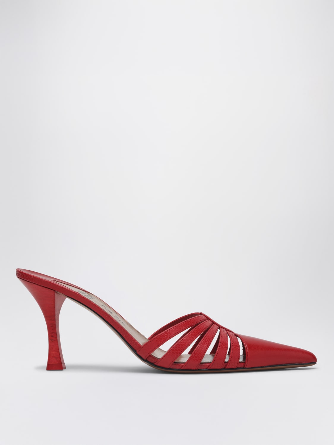サンダル・ミュール PARIS TEXAS Women Sandals PXNL02XSHPT RE RED PARIS TEXAS: Flat sandals woman - Red | Paris Texas heeled