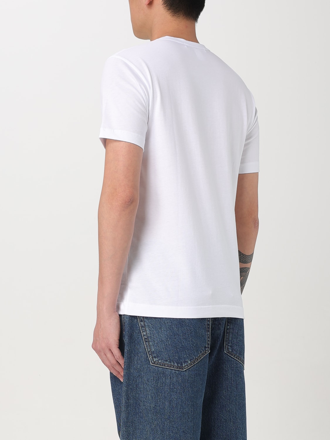 Tシャツ・カットソー COMME DES GARCONS Men T-shirt White FOT026051 3 COMME DES GARCONS：Tシャツ メンズ - ホワイト | GIGLIO.COM