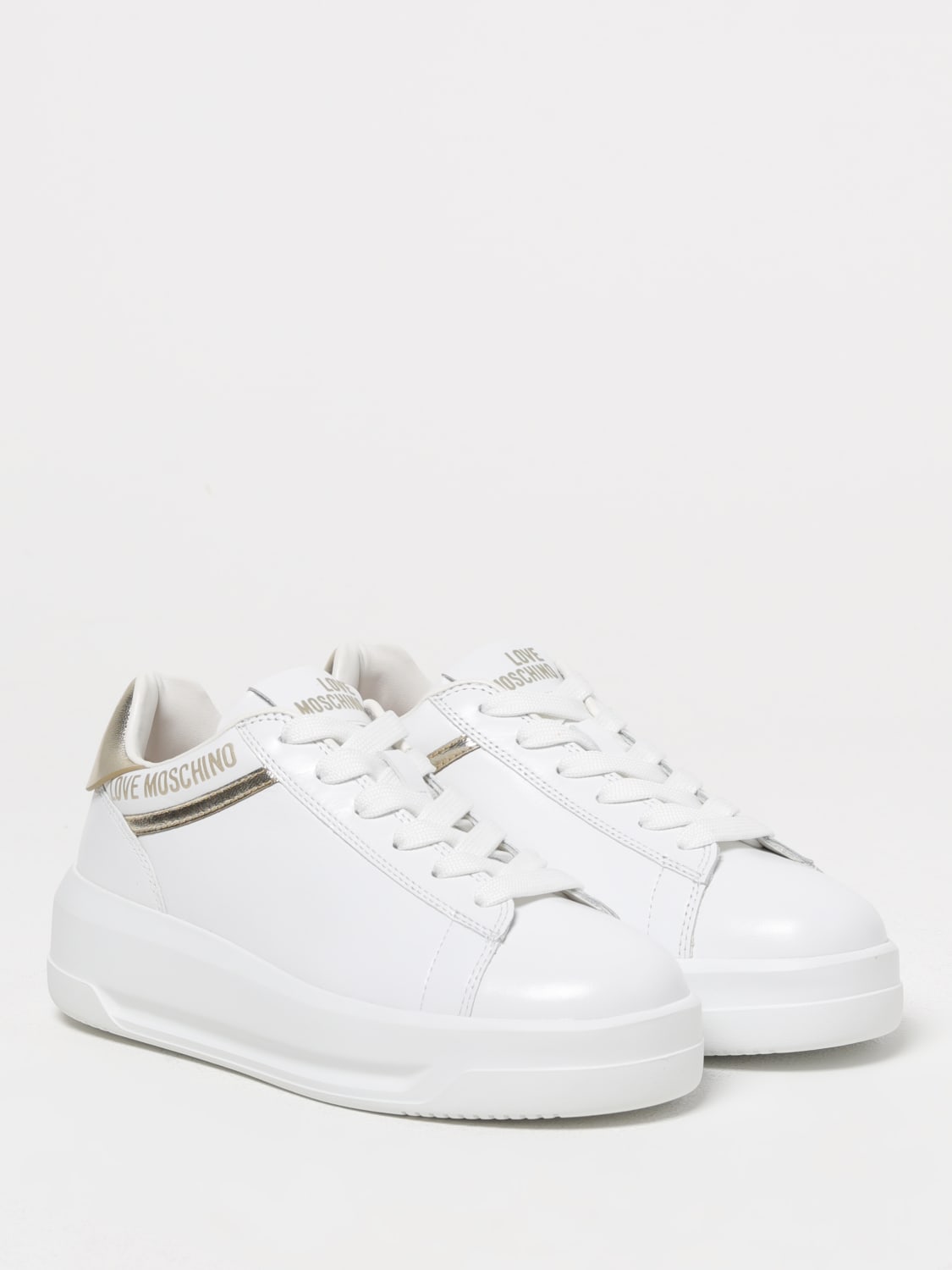 スニーカー LOVE MOSCHINO Woman Sneakers White JA15525G0MIA2 10A LOVE MOSCHINO: Sneakers woman - White | Love Moschino