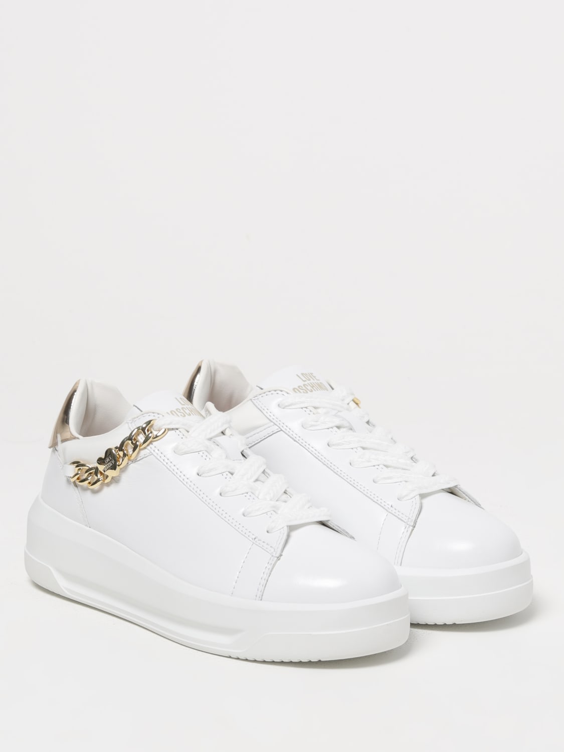 スニーカー LOVE MOSCHINO Woman Sneakers White JA15505G0MIAP 10A LOVE MOSCHINO: Sneakers woman - White | Love Moschino